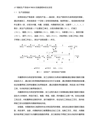 JIT看板生产系统WITNESS仿真建模和优化实现