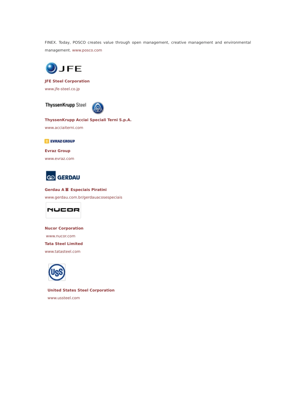 著名钢铁生产企业_第2页