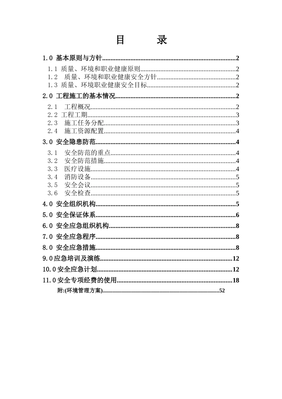 安全专项报告书_第2页