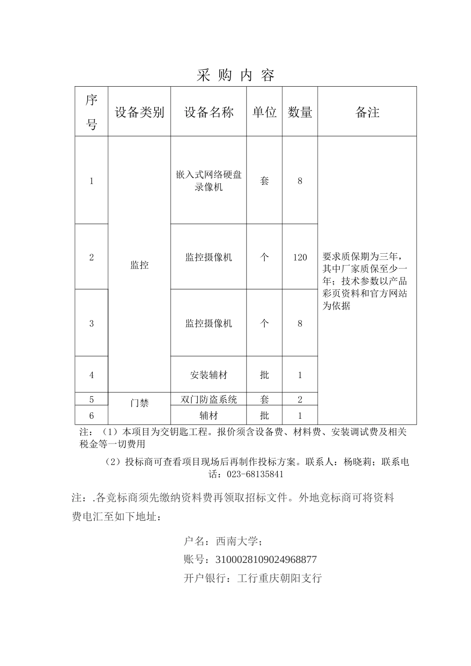 校医院医疗器械类设备采购信息_第2页