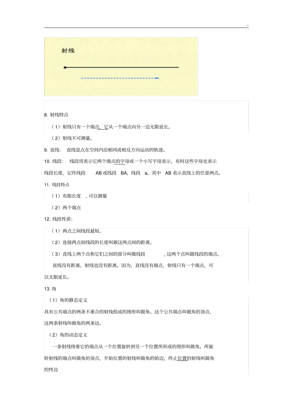 小学四年级数学重要资料归纳_第3页