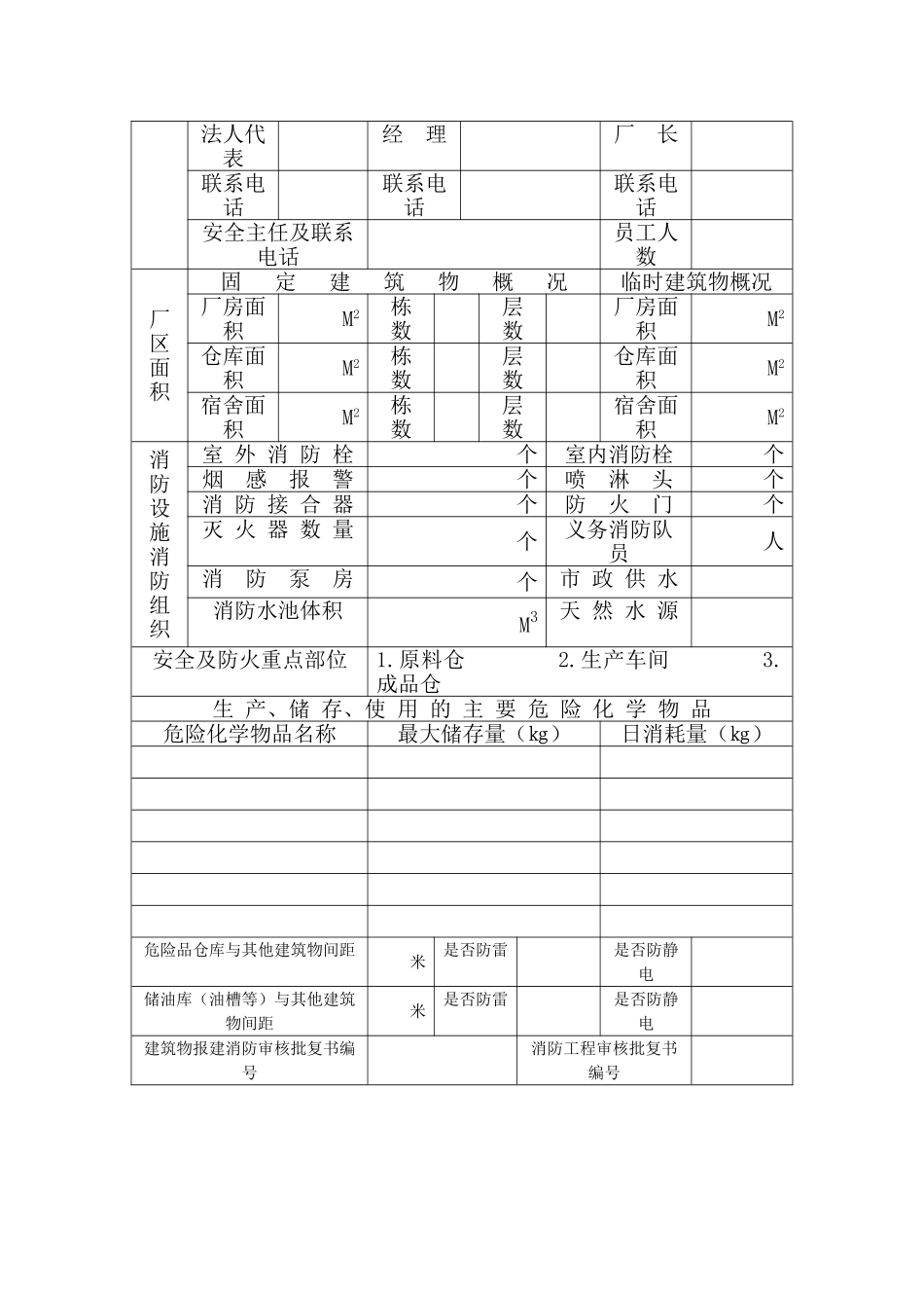 企业安全生产规范化管理档案范本_第2页