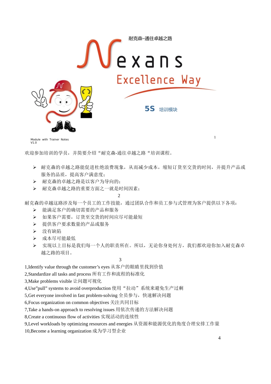 耐克森5S幻灯片wod版_第1页