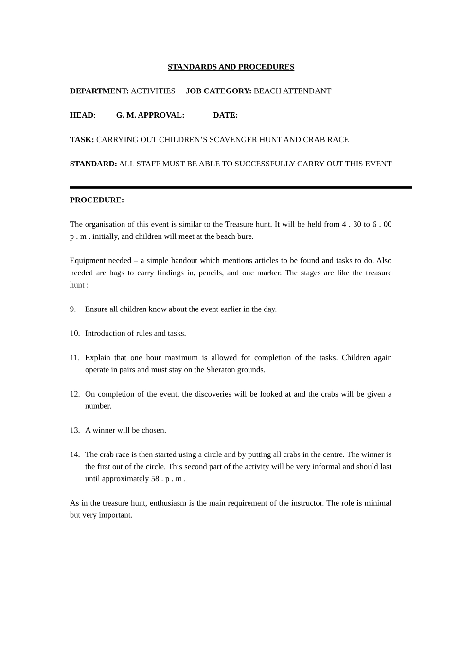 国际著名酒店娱乐部程序(英文)-19 ACTIVITIES.354-373_第3页