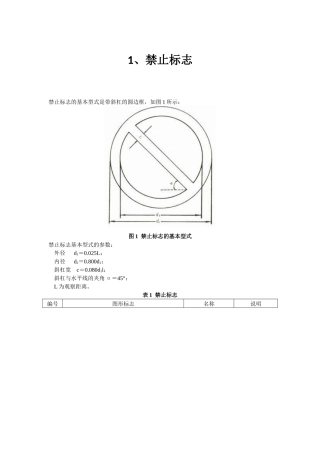 安全警示标志