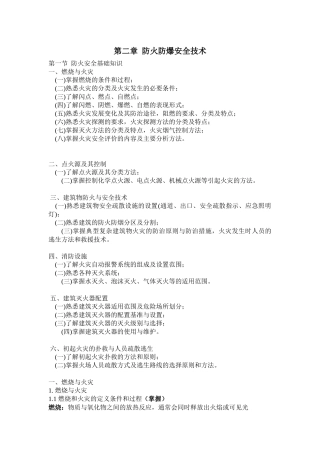 防火防爆安全技术(080630)