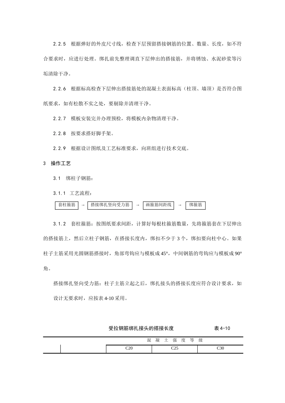 钢筋绑扎操作工艺规范_第2页