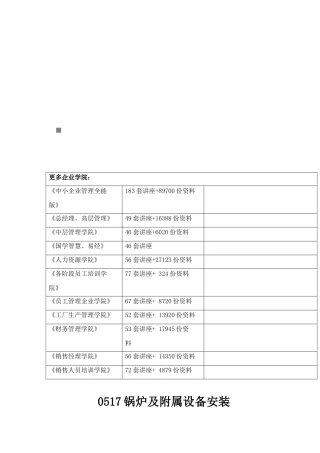 锅炉及附属设备安装监理实施细则