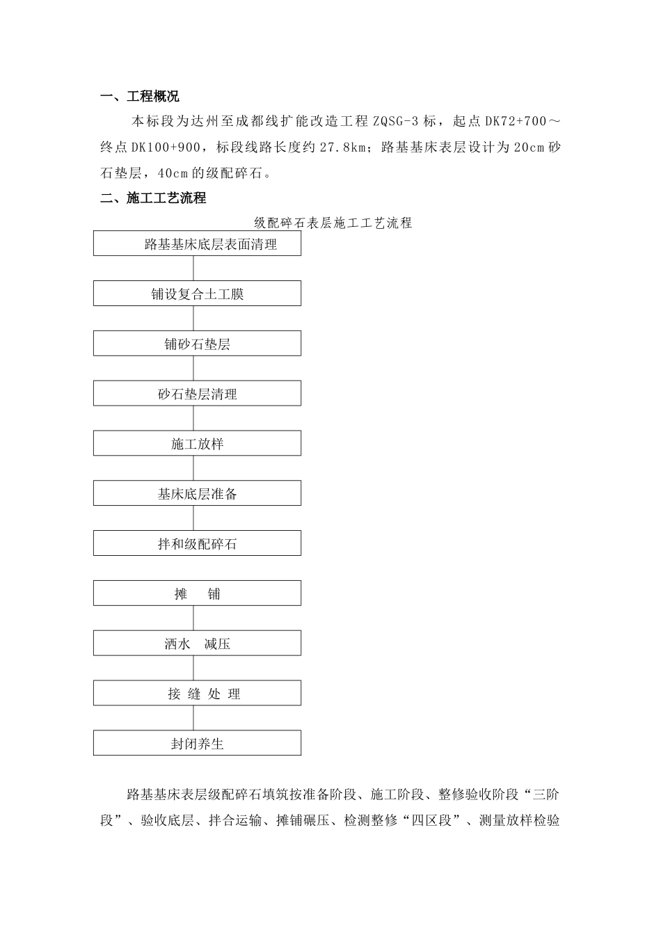 级配碎石施工技术_第1页