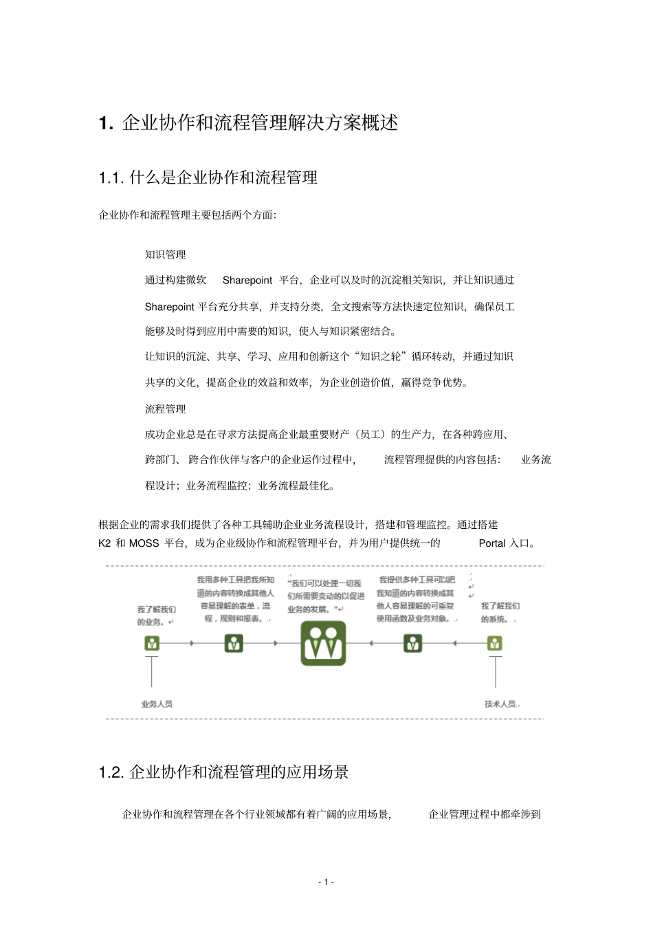 企业协作和流程管理解决方案白皮书_第3页