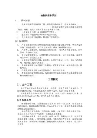 施工进度计划(范例)