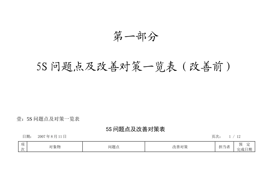 重庆伟巴斯特5S与VM辅导综合报告0_第2页