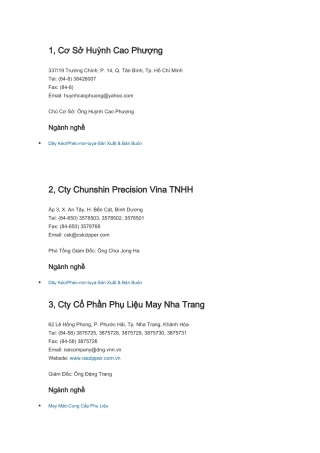 拉链越南生产商