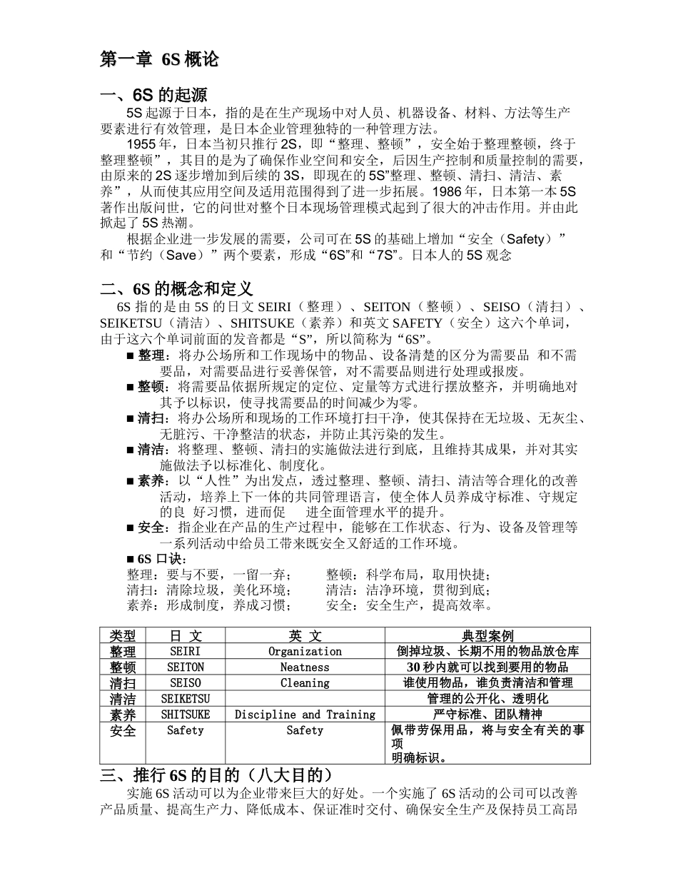 瓯海眼镜有限公司6S管理培训_第2页
