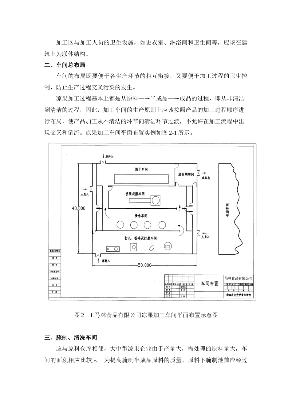 凉果加工车间或场地的工艺布局_第2页