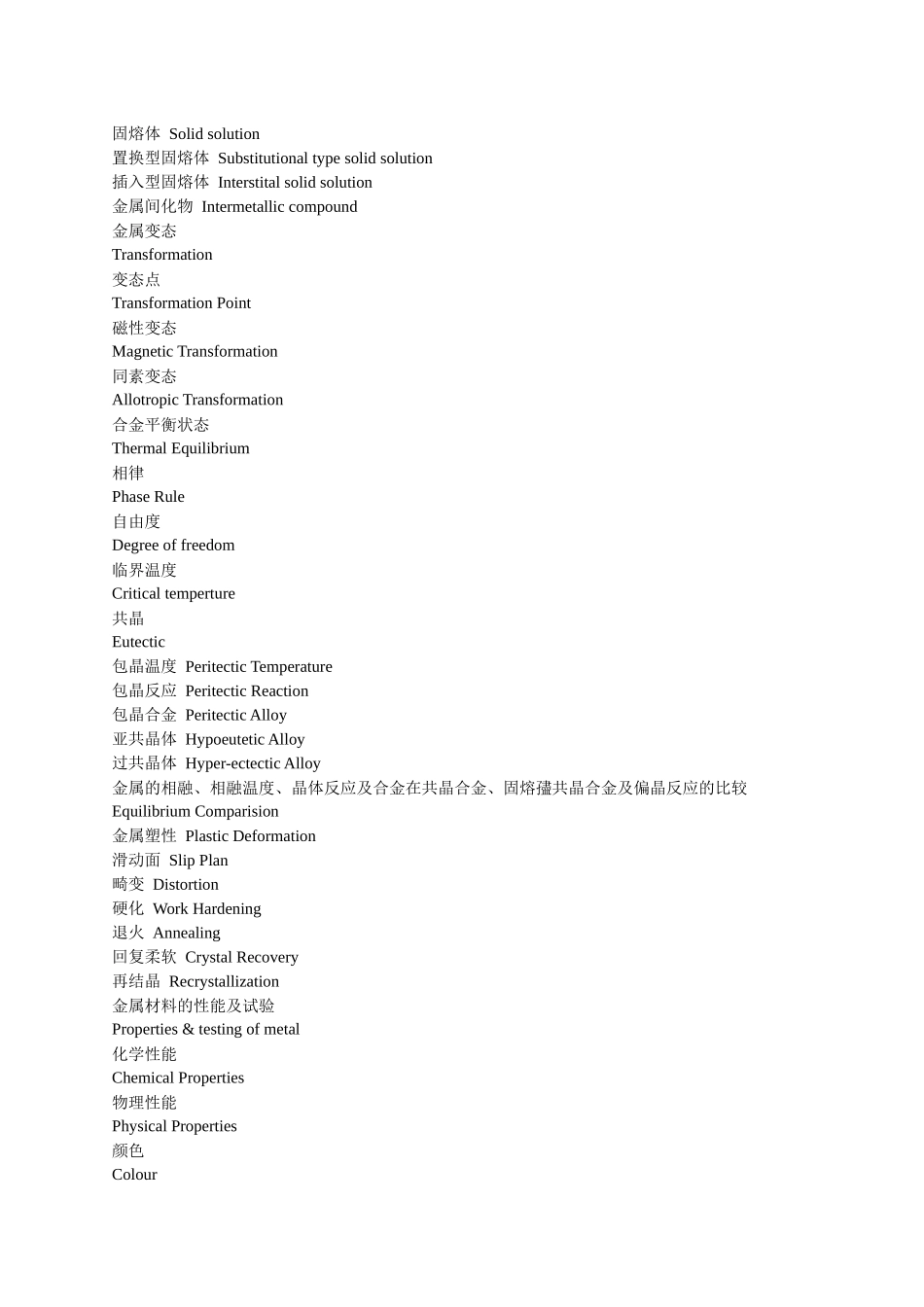工业金属材料词汇_第2页