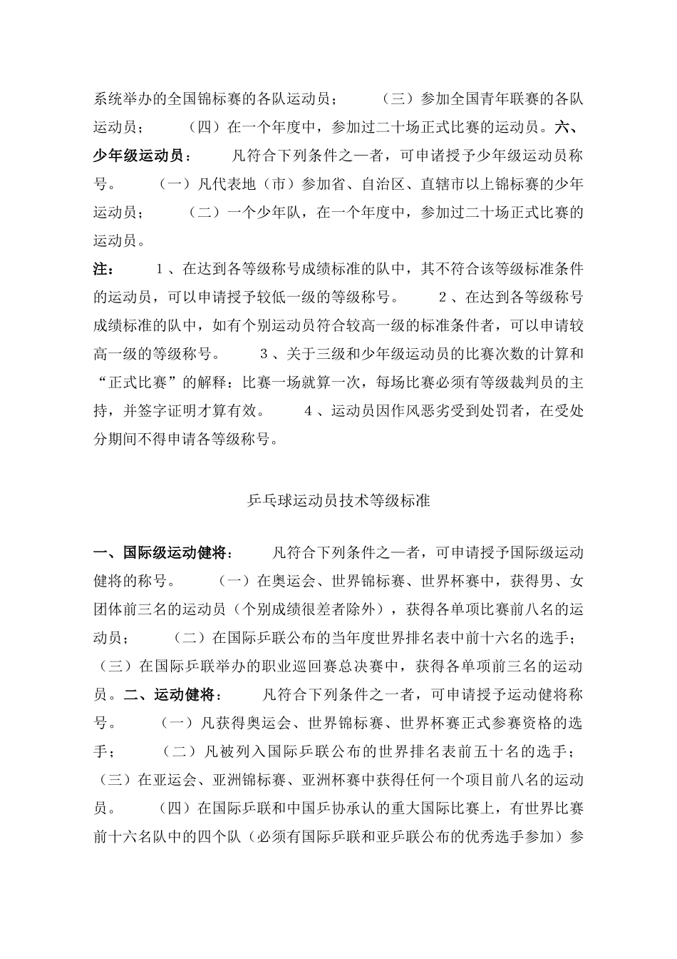 运动员技术等级标准_第3页