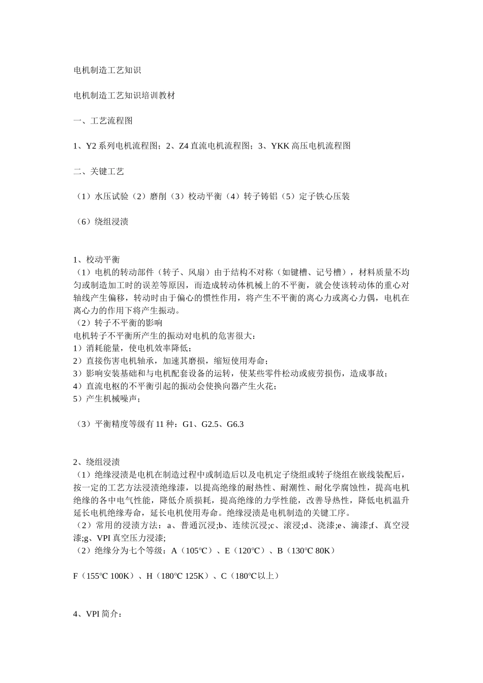 电机制作工艺_第1页