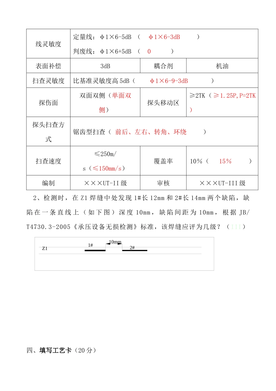 UT工艺试题_第2页