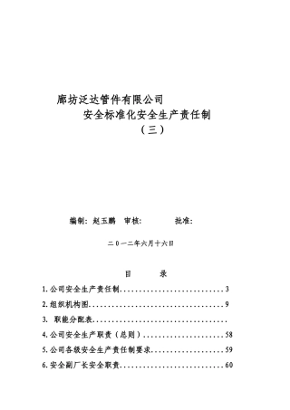 标准化文件3安全生产责任制Word文档
