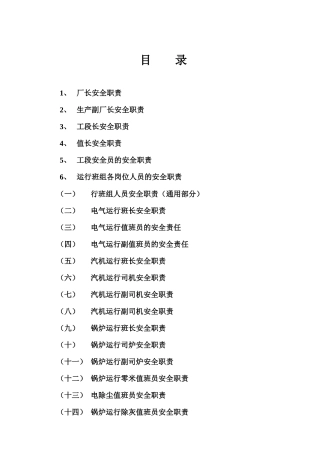 热电分厂各级人员安全责任制(新)
