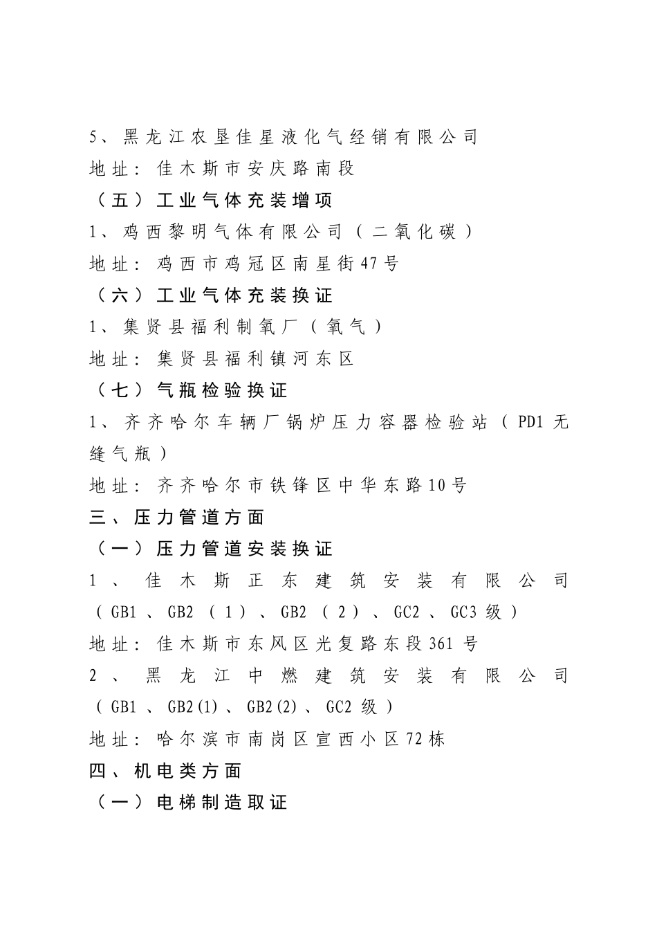 特种设备许可XXXX年8月审批合格单位-特种设备许可_第3页