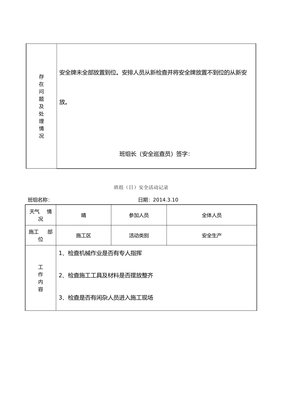 班组日安全活动记录(129页)_第3页