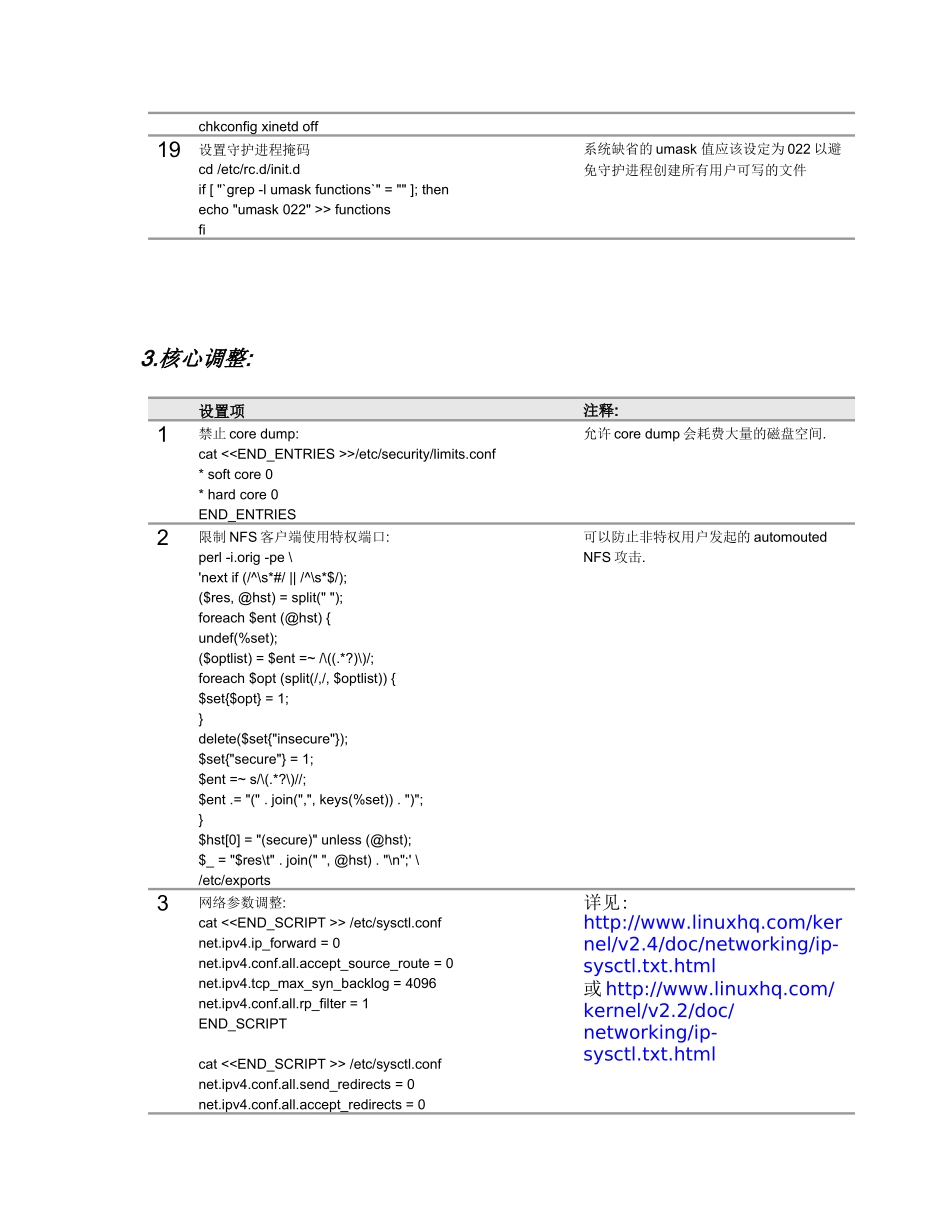 linux系统安全加固手册 09_第3页