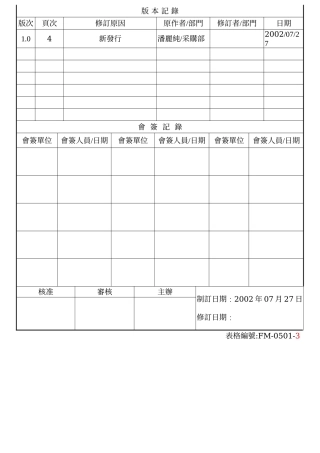 WI-PU004 订购单管理作业细则