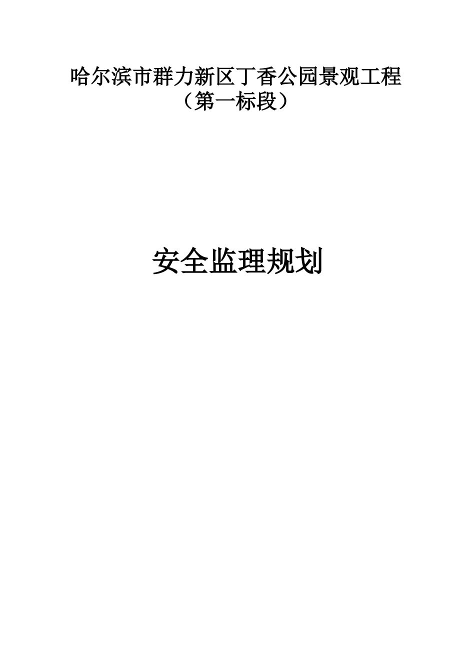 安全监理规划21143512_第1页