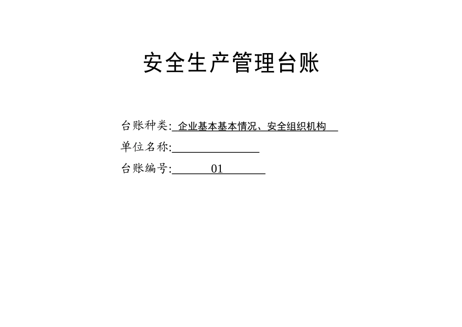 安全生产管理台账完善_第3页