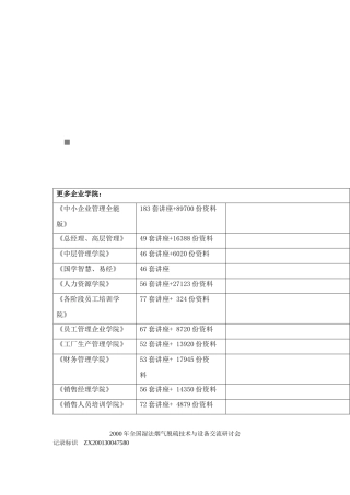 全国湿法烟气脱硫技术与设备交流研讨会