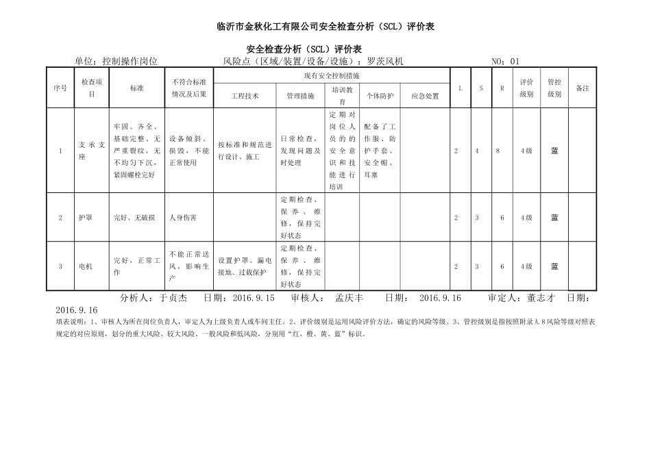 有限公司安全检查分析_第1页