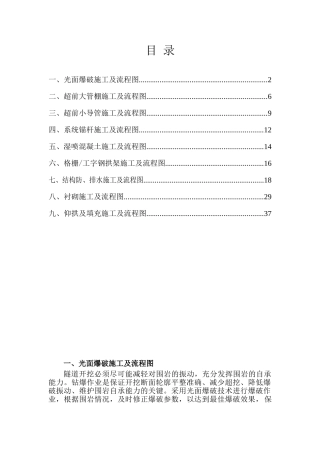 隧道施工工艺及流程图(39页)