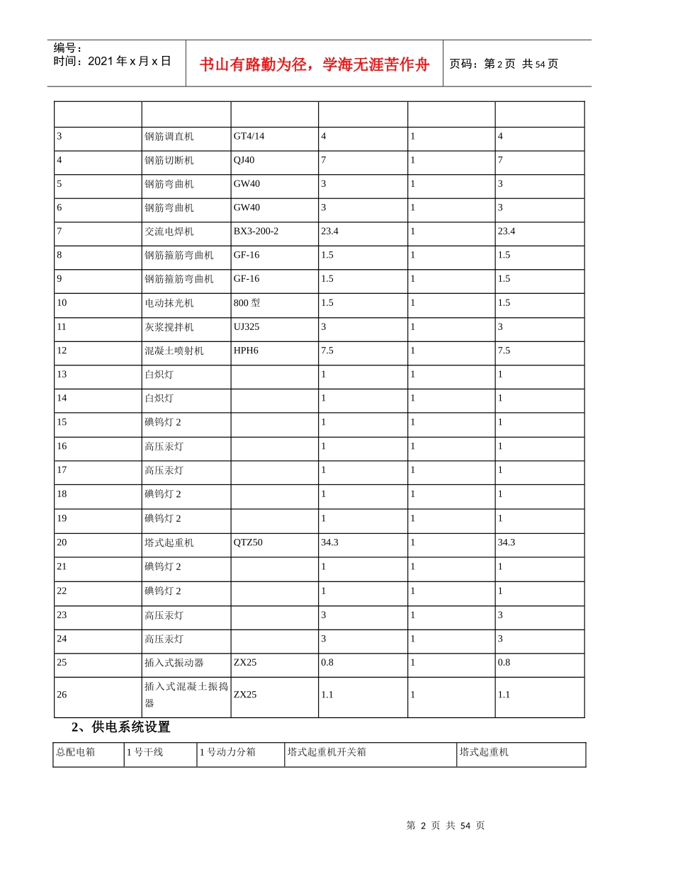 施工现场临时用电组织设计2_第2页