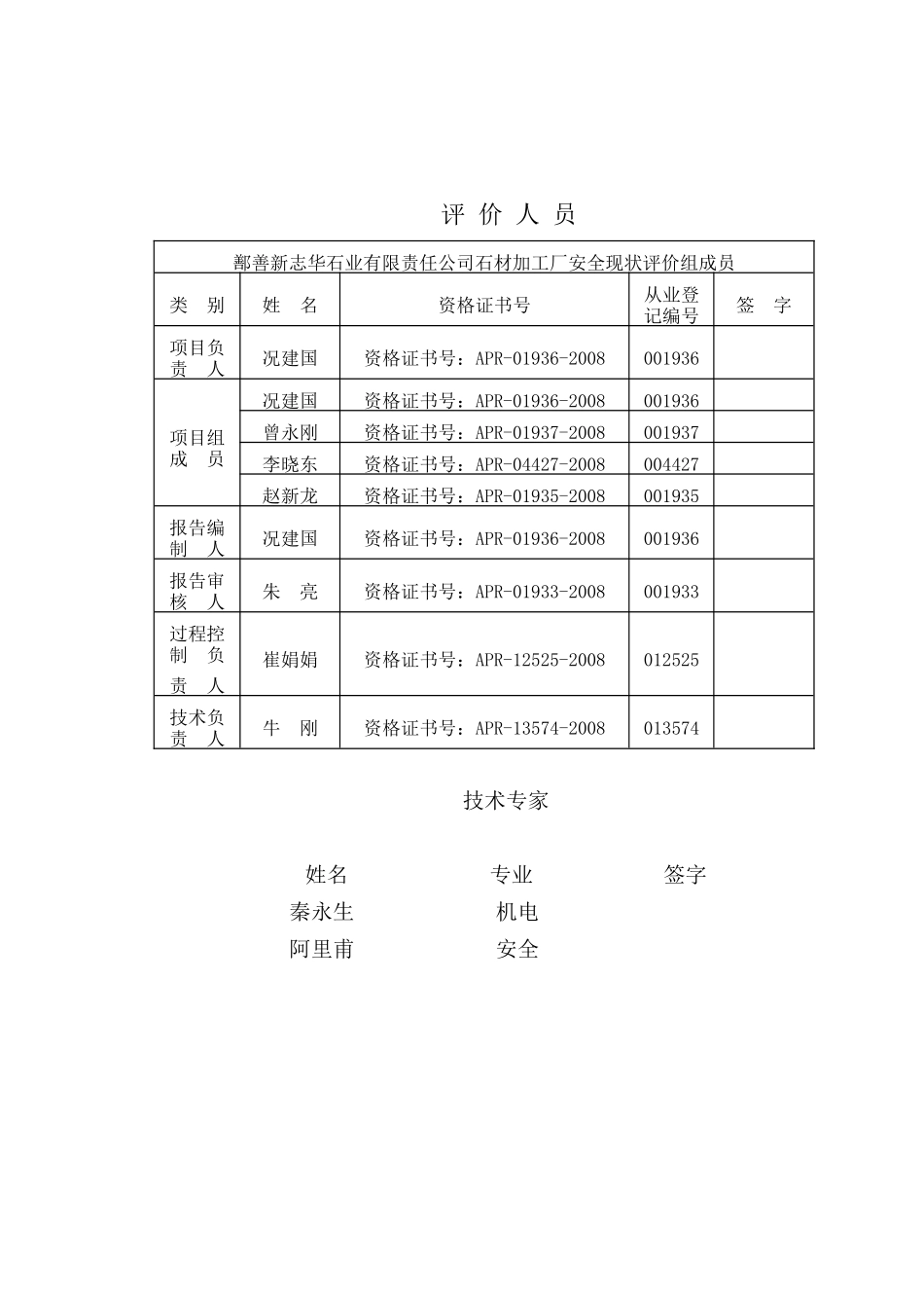 新志华石材安全现状评价(改)_第2页