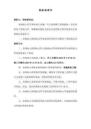 余江县城一号大道道路工程技术标方案