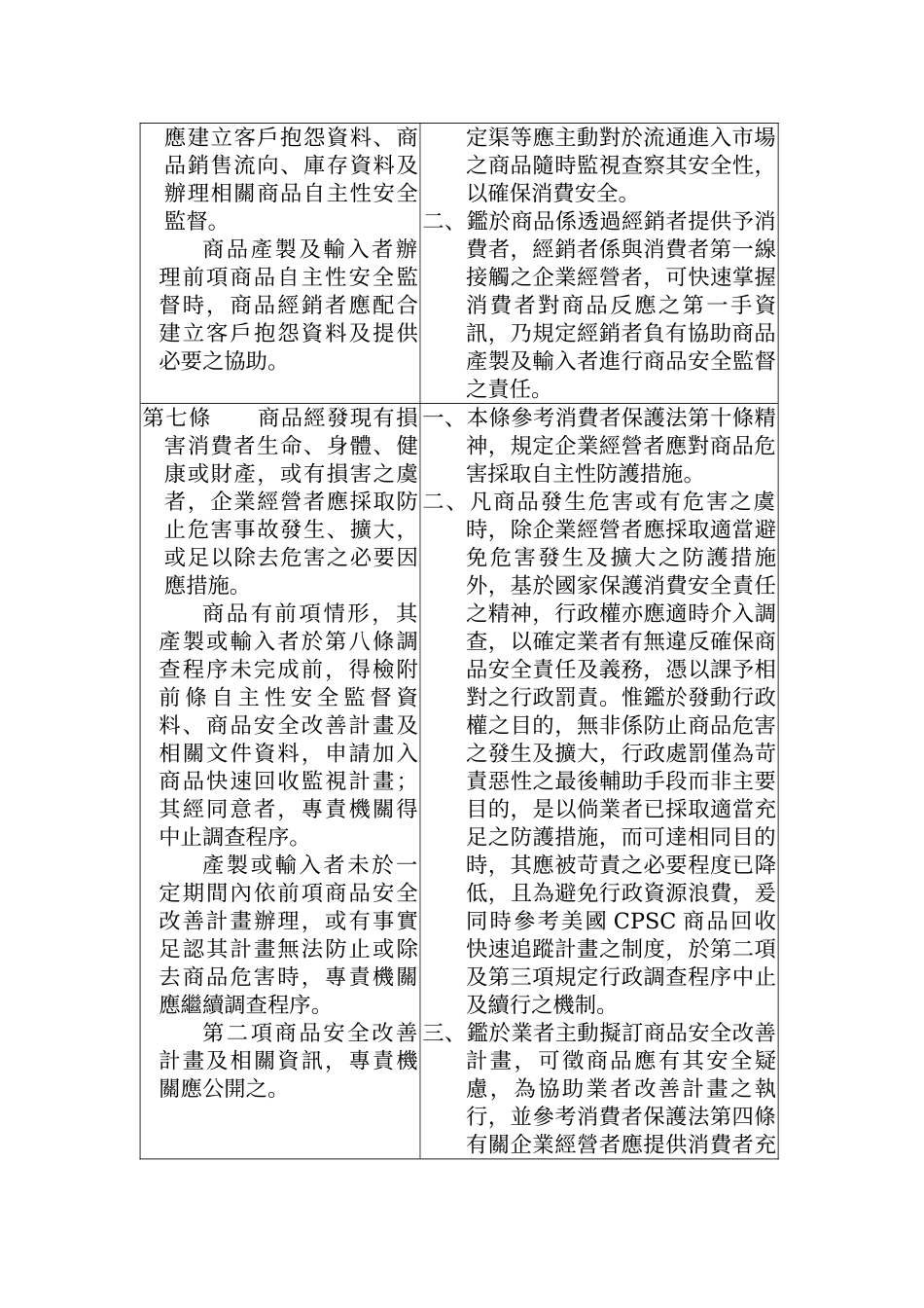 一般消费商品安全法草案_第3页