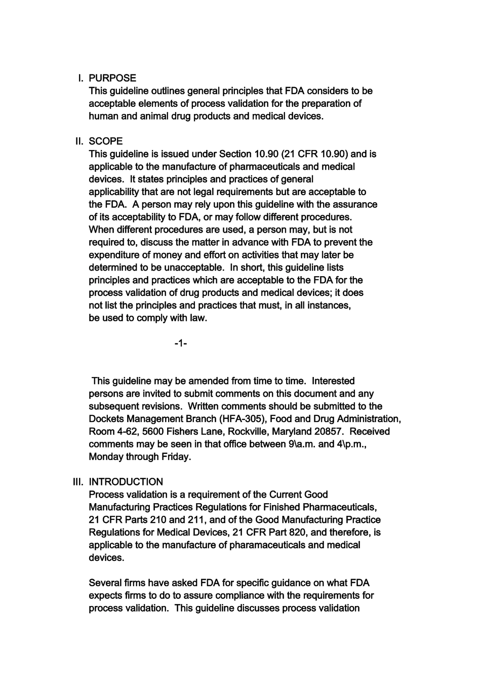 美国FDA生产过程(工艺)验证总则指南中英文版_第2页