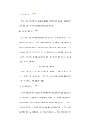 工业产权与知识产权