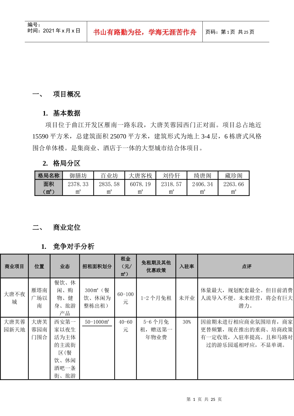 曲江芙蓉坊招商方案_第2页