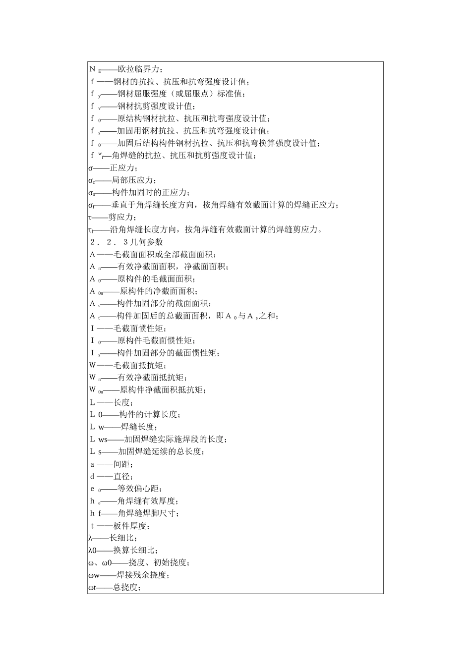 钢结构加固技术规范 CECS77∶96_第2页