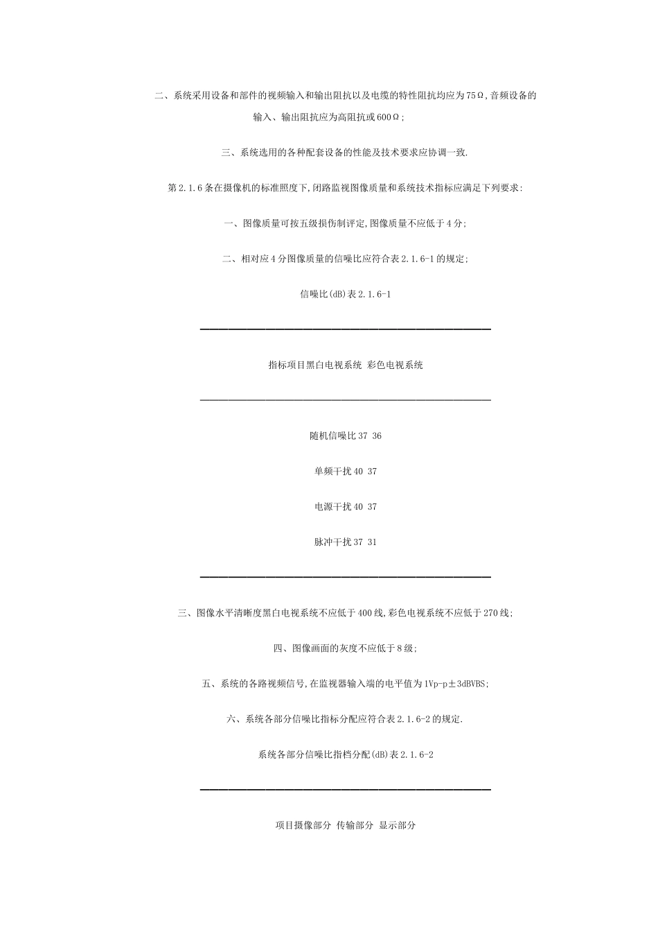 民用闭路监视电视系统工程技术规范概述_第2页