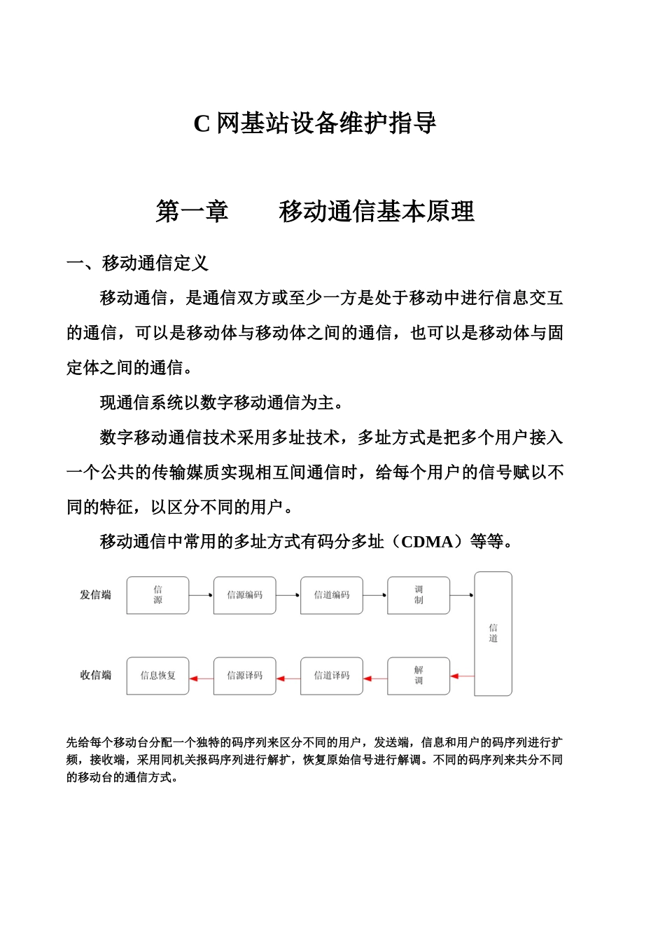 C网基站设备维护指导_第1页