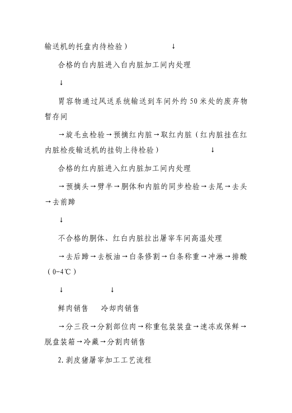 生猪屠宰加工工艺_第2页