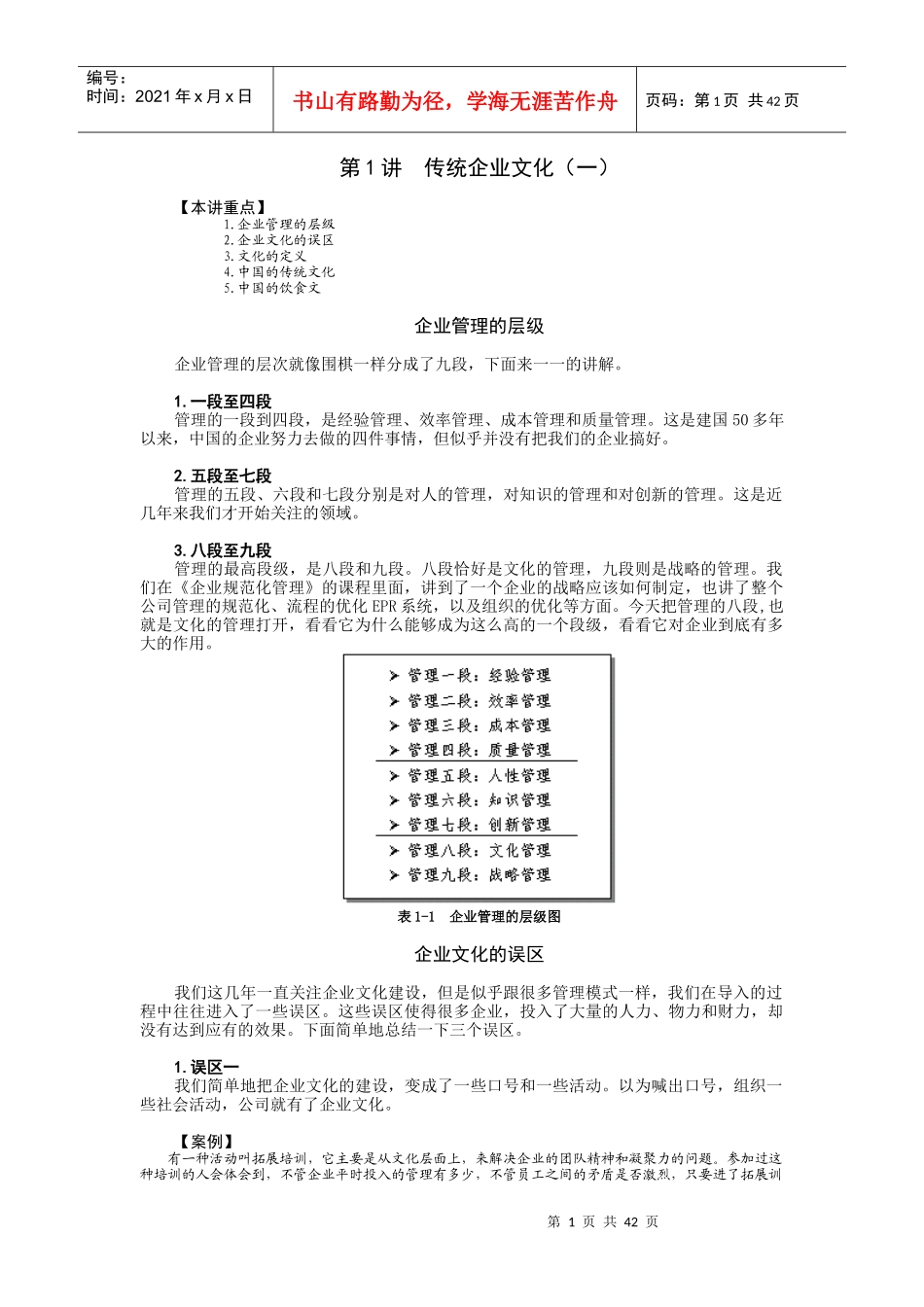 时代光华课件——企业文化建设_第1页