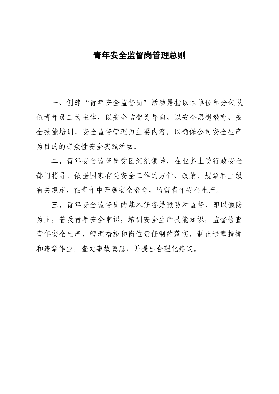青年安全监督岗手册_第3页