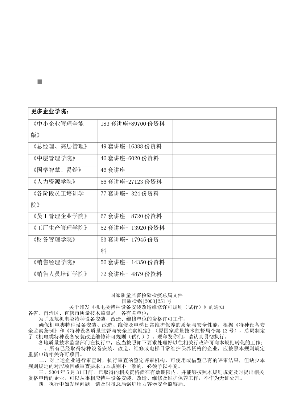 论机电类特种设备安装改造维修许可规则_第1页