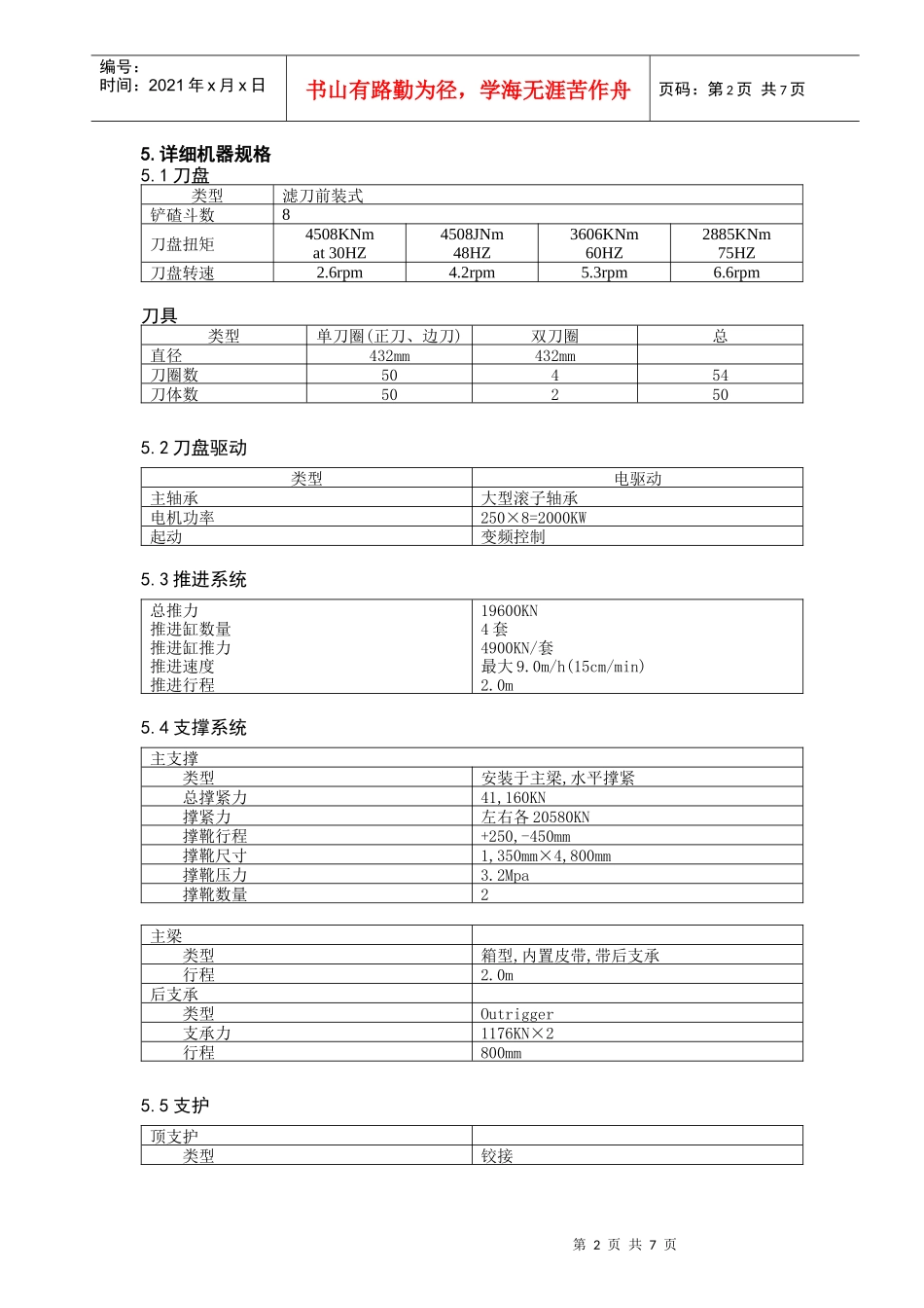 日本小松敞开式TBMKOMATSU项目管理知识分析_第2页