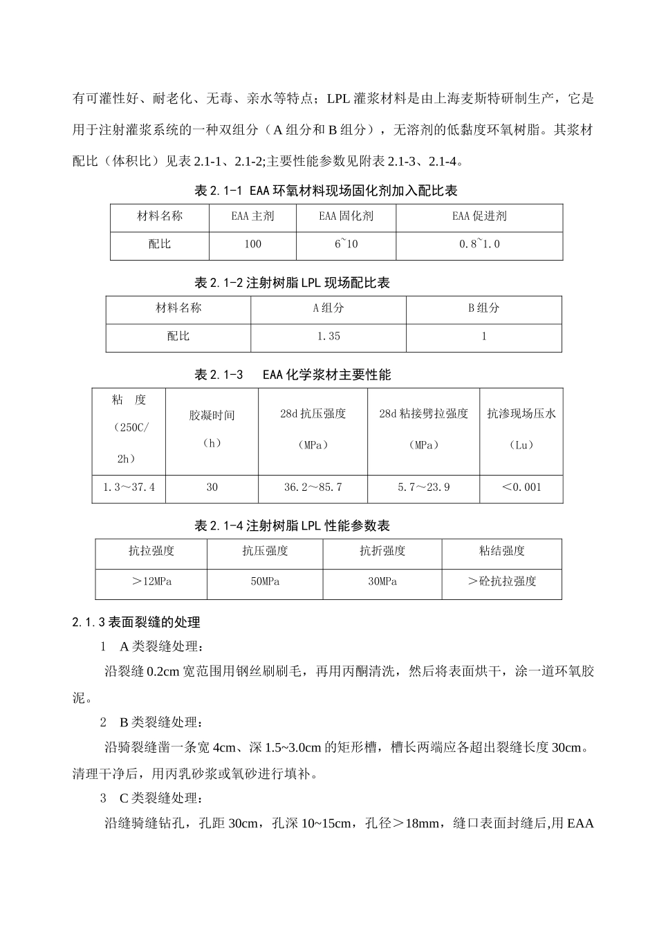 砼缺陷处理施工作业指导书_第2页